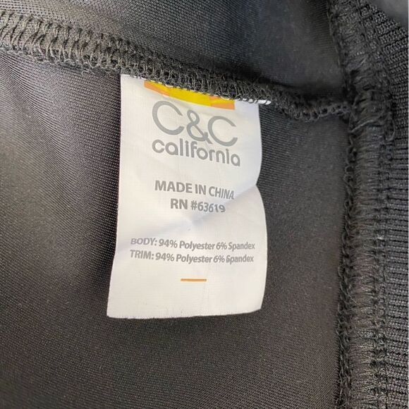 C&C California Womens Black Pullover Top SZ S NWT - Picture 13 of 15
